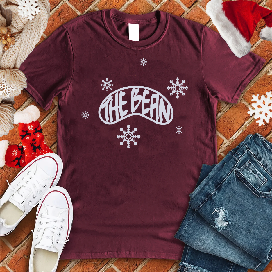 The Bean Snowflakes Tee