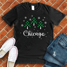 Load image into Gallery viewer, Chicago Christmas Tree Tee
