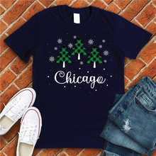 Load image into Gallery viewer, Chicago Christmas Tree Tee
