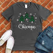 Load image into Gallery viewer, Chicago Christmas Tree Tee
