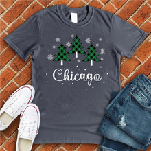 Load image into Gallery viewer, Chicago Christmas Tree Tee
