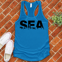 Load image into Gallery viewer, SEA City Line Women&#39;s Tank Top
