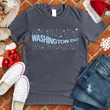 Load image into Gallery viewer, Washington DC Snowflake City Tee

