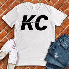 Load image into Gallery viewer, KC Stripe Tee
