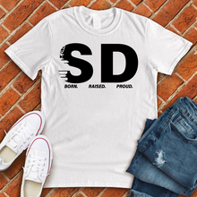 Load image into Gallery viewer, SD Born Raised Proud Tee
