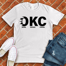 Load image into Gallery viewer, OKC Born Raised Proud Tee
