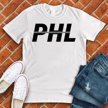 Load image into Gallery viewer, PHL Stripe Tee
