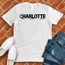 Load image into Gallery viewer, Charlotte Born Raised Proud Tee
