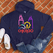 Load image into Gallery viewer, Chicago Colorful City Hoodie
