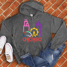 Load image into Gallery viewer, Chicago Colorful City Hoodie
