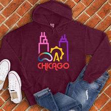 Load image into Gallery viewer, Chicago Colorful City Hoodie
