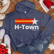 Load image into Gallery viewer, H-Town Star Stripes Xmas Hoodie
