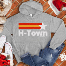 Load image into Gallery viewer, H-Town Star Stripes Xmas Hoodie
