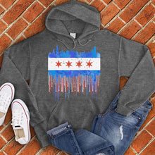 Load image into Gallery viewer, Chicago Flag Drip Hoodie
