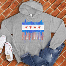 Load image into Gallery viewer, Chicago Flag Drip Hoodie
