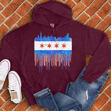 Load image into Gallery viewer, Chicago Flag Drip Hoodie
