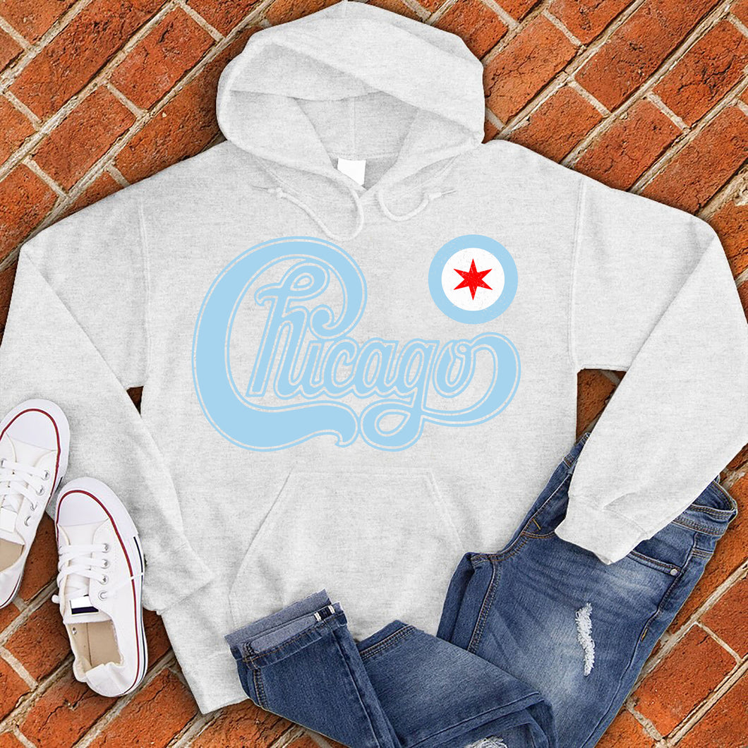 Vintage Chicago Flag Hoodie