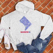Load image into Gallery viewer, Washington DC Map Hoodie
