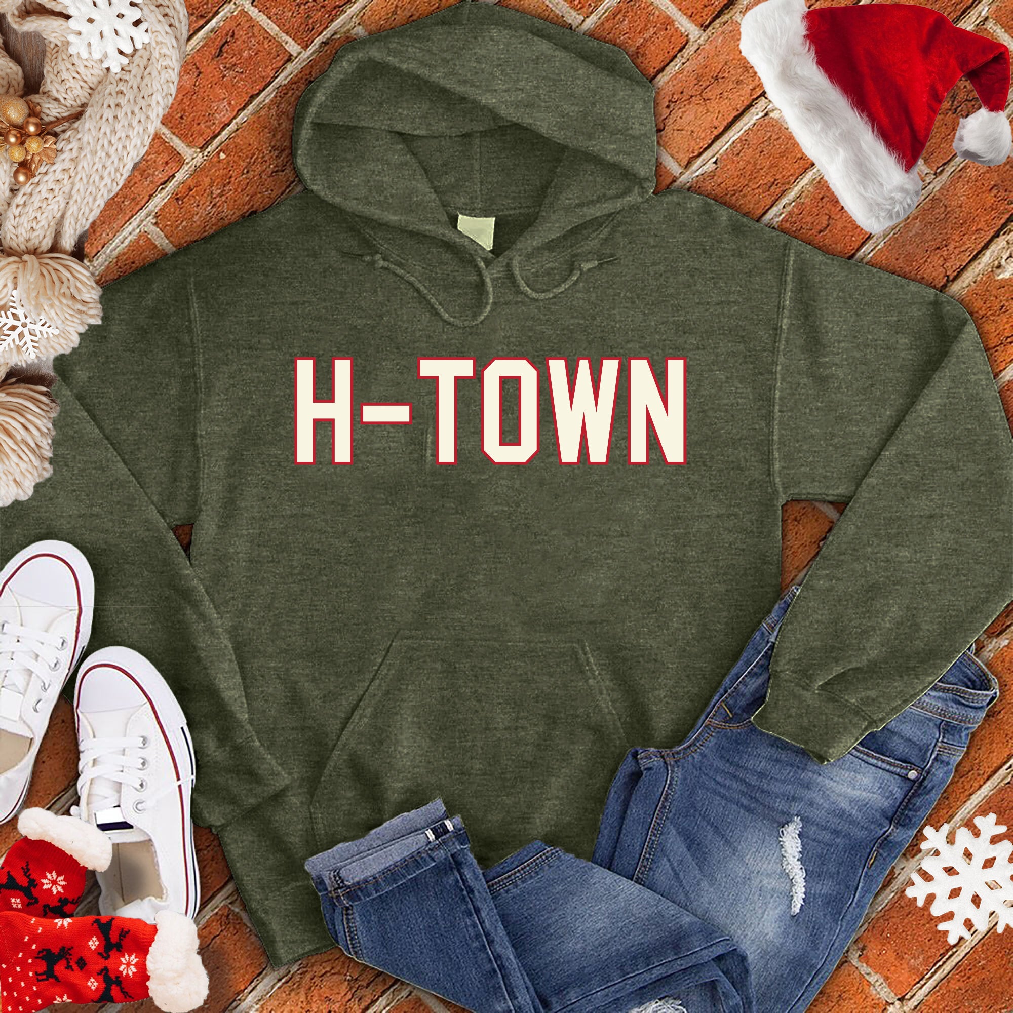 H-Town Christmas Hoodie - Main Image