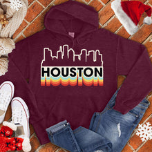 Load image into Gallery viewer, Retro Houston Christmas Hoodie
