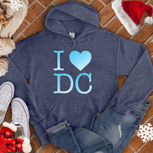 Load image into Gallery viewer, I Love DC Snow Hoodie
