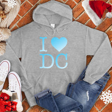 Load image into Gallery viewer, I Love DC Snow Hoodie
