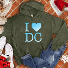 Load image into Gallery viewer, I Love DC Snow Hoodie
