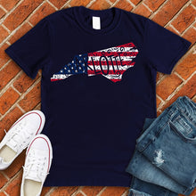 Load image into Gallery viewer, Charlotte American Flag State Tee
