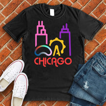 Load image into Gallery viewer, Chicago Colorful City Tee
