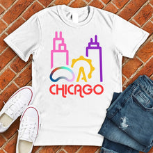 Load image into Gallery viewer, Chicago Colorful City Tee
