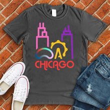Load image into Gallery viewer, Chicago Colorful City Tee
