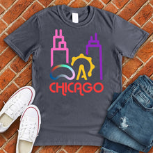 Load image into Gallery viewer, Chicago Colorful City Tee
