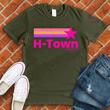 Load image into Gallery viewer, Neon H Town Shooting Star Tee
