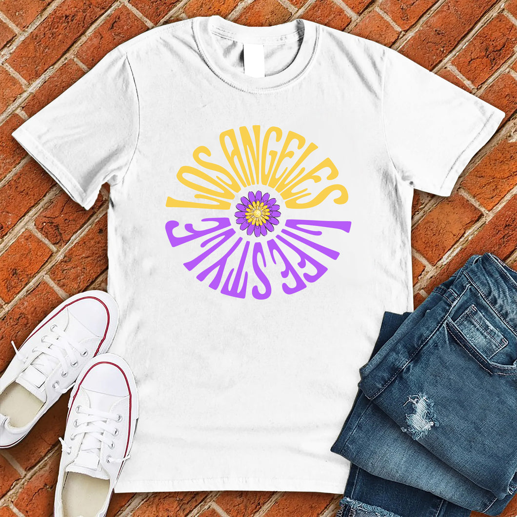 Los Angeles Lifestyle Flower Tee