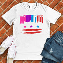 Load image into Gallery viewer, Washington DC Flag Skyline Tee
