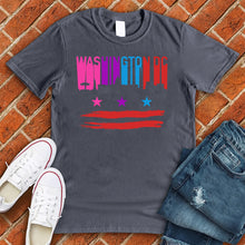 Load image into Gallery viewer, Washington DC Flag Skyline Tee
