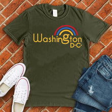 Load image into Gallery viewer, Washington DC Rainbow Tee
