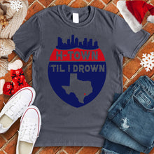 Load image into Gallery viewer, H-Town &#39;Til I Drown Christmas Tee
