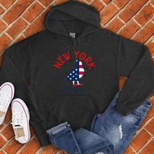 Load image into Gallery viewer, New York City Pigeon Flag Hoodie
