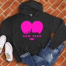 Load image into Gallery viewer, New York Heart Hoodie
