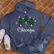 Load image into Gallery viewer, Chicago Christmas Tree Hoodie
