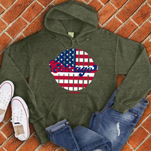 Load image into Gallery viewer, Chicago Illinois American Flag Hoodie
