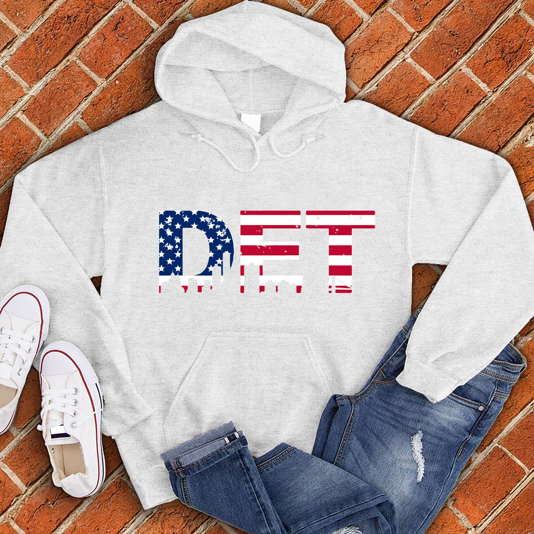 American Flag DET Hoodie