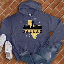 Load image into Gallery viewer, Texas State Snowflakes Hoodie
