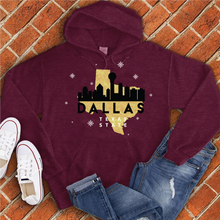 Load image into Gallery viewer, Texas State Snowflakes Hoodie
