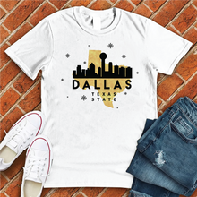 Load image into Gallery viewer, Texas State Snowflakes Tee
