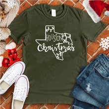 Load image into Gallery viewer, Houston Christmas State Tee
