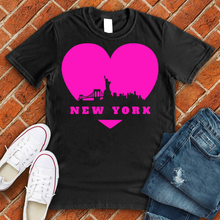 Load image into Gallery viewer, New York Heart Tee
