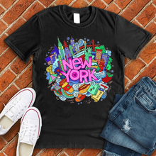 Load image into Gallery viewer, New York Animated City Tee
