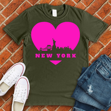 Load image into Gallery viewer, New York Heart Tee
